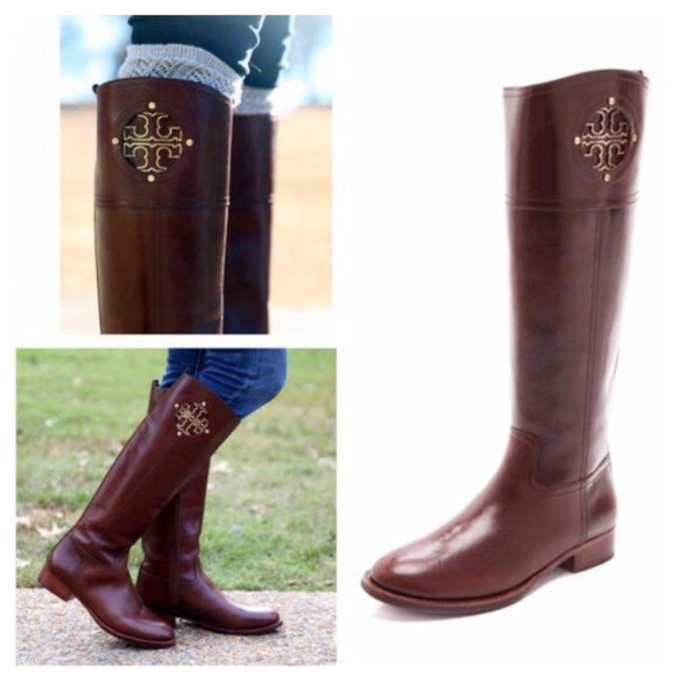 Worn ONCE Tory Burch Kiernan Almond Boots